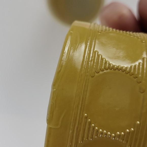 2 - Fire King Anchor Hocking Camelot Thumbprint Mugs "Rare" Coin Dot - Picture 15 of 16